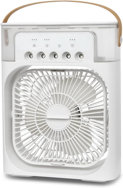Ventilatore portatile per aria condizionata Condizionatore d'aria portatile Raffreddatore d'aria Ventola spray for raffreddamento ad acqua Ventola for umidificazione desktop USB Mini ventola di raffre