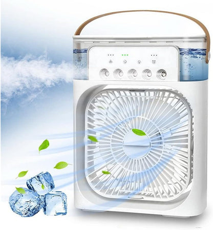 Ventilatore portatile per aria condizionata Condizionatore d'aria portatile Raffreddatore d'aria Ventola spray for raffreddamento ad acqua Ventola for umidificazione desktop USB Mini ventola di raffre
